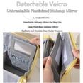 thumbnail image 4 of Stylish Handheld Partitioned Cosmetic Bag, 2026 Multi-Purpose Large Capacity Cloth Standing Makeup Bag, Portable Standing Travel Makeup Bag with Compartments (#C), 4 of 6