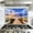 Color 2, variant on Kitchen Backsplash Peel and Stick Wall Murals Window View Greece Santorini Landscape Open Window Removable Mural 35.4"W x 23.6"H, Oil Proof Vinyl Wallpaper for Fireplace & Behind Stove