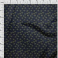 thumbnail image 3 of oneOone Polyester Lycra Dark Navy Blue Fabric Floral & Flying Swan Block Fabric For Sewing Printed Craft Fabric By The Yard 56 Inch Wide, 3 of 4