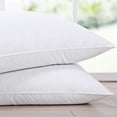 thumbnail image 3 of Firefly Twin Pack White Goose Nano Down and Feather Pillows - Jumbo, 3 of 4