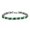 Green, variant on Xinyolin Ladies Oval Cubic Zirconia Bracelet - Trendy Wrist Decoration for Gifts