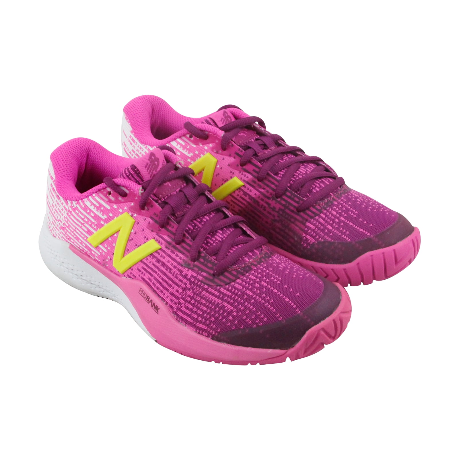 New Balance 1296V2 Womens Pink Textile Athletic Lace Up Tennis Shoes