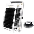 thumbnail image 1 of Extensión de pestañas clásicas Abonnie, suministros de extensiones de pestañas individuales mullidas, cilios negros oscuros de 7mm, pestañas postizas de todos los tamaños Tan Jianjun unisex, 1 of 1