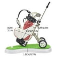 thumbnail image 1 of Golf Bag Pen, Ballpoint Pen, Modern Office Decoration, Creative Gift, Desk Accent, High-Quality Ink, Durable Plastic Body, Foldable Design, Portable Office Supply, Ideal for Home Office,, 1 of 7
