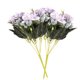 thumbnail image 1 of Flor artificial Decoración floral falsa Oficina en casa Adorno de Ramo de flores artificiales, Gris 2 piezas 5 ramas 15 cabezas AweSitey HA6792-05B, 1 of 6