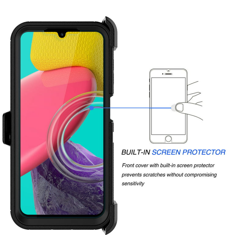 For Samsung Galaxy A14 5G Case Heavy Duty Cover+Holster Belt Clip