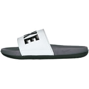 Nike Off Court Slide Sandal - Men's (10, White/Black/Grey)