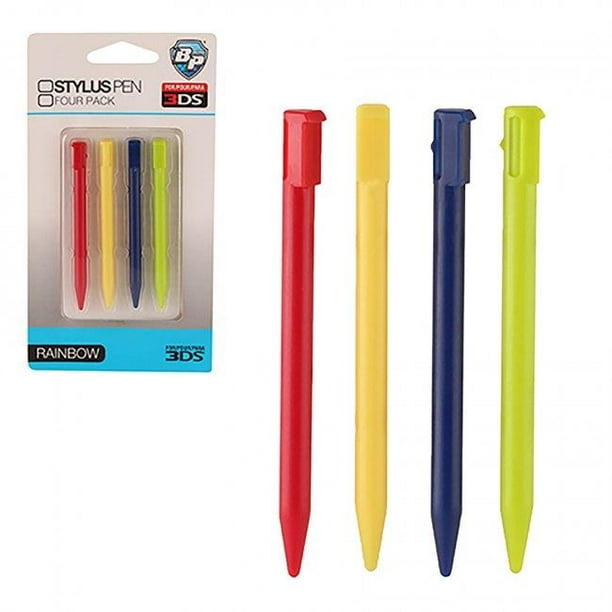 FiveBelow FB3DS315 3DS Rainbow Stylus Pen, Pack of 4