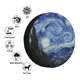 thumbnail image 4 of Fotbe The Starry Night Funda de Llanta de Repuesto con Estampado, Engrosada, Ajuste Universal para Jeep, Remolque, RV, SUV, Camión-15 inch, 4 of 6
