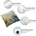 thumbnail image 6 of Fenyluxe Watercolor Birds Decorative Pillow Covers Lovely Birds Rest on Wire Cushion Cover Spring Home Decor Throw Pillowcase 2pcs White, 6 of 7