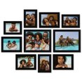 thumbnail image 4 of Americanflat Set of 10 Picture Frames - Gallery Wall 8x10, 5x7, 4x6 Black Frames, 4 of 6