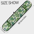 thumbnail image 3 of Dailycode Double Sided Oven Mitt with Loop Heat Resistant Kitchen Long Potholders 7" x 35" Succulents Flowers, 3 of 6