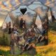 thumbnail image 2 of Camisa con estampado de vaquero occidental para hombre, blusa de manga corta con estampado de caballo en 3D, ropa masculina de gran tamaño estilo vintage, blusa informal y cómoda con cuello, 2 of 4