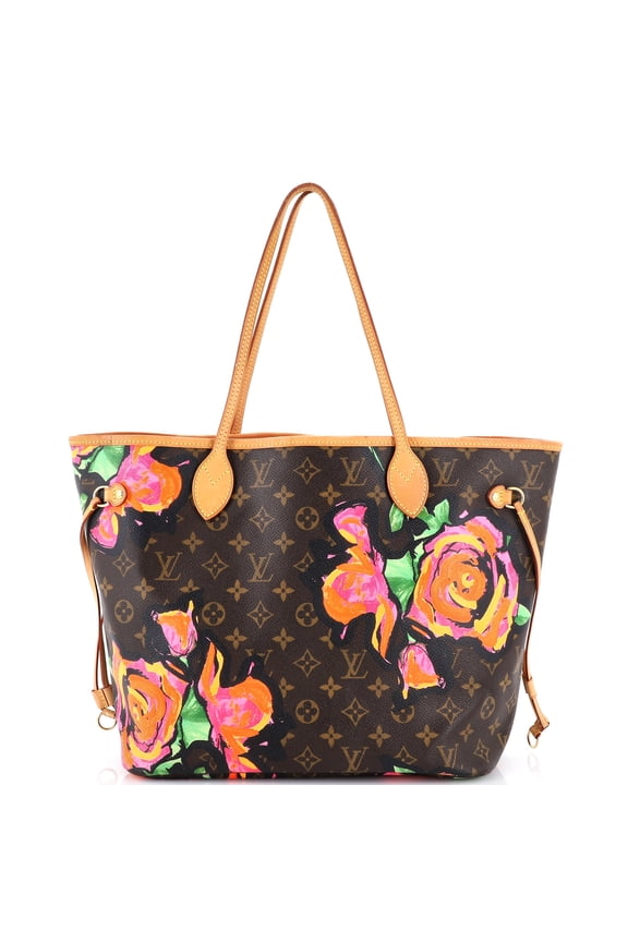 Pre-Owned Neverfull Tote Limited Edition Monogram Roses MM By Rebag