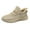 Beige, variant on NOKIO Men's Athlet𝗂c Shoes Knit 𝖫a𝖼e Up Running Shoes Lightweight Breathable Walking Shoes Outdoor L𝗈w Top Casual Sneakers for Travel Mountaineering Hiking Training Fitness