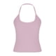 thumbnail image 2 of TaTaai Women's Casual Backless Tank Top Halter Neck Spaghetti Strap Crew Neck Solid Color Vest Soft Lightweight Spring Summer Daily Beach Wear Gift, 2 of 9