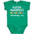 thumbnail image 3 of Inktastic Autism Awareness Understanding and Love with Puzzle Pieces Boys or Girls Baby Bodysuit, 3 of 5