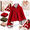Red, variant on Heat Wrap Blanket - Heated Shawl Wraps for Women, USB Wearable Blanket with 3 Heat Settings & Fast Heating, Zip-Front Portable Wrap for Desk Work, Reading and Relaxing at Home