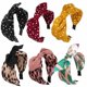 thumbnail image 3 of Accesorios para el cabello, diadema con orejas de conejo y leopardo, versión ancha, con nudos, para mujer, para salir, horquilla, diadema, joyería, comodidad de uso, 3 of 6
