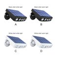 thumbnail image 3 of Cateissary Luz de pared Solar para Patio de casa, pasarela de Patio trasero, lámpara de detección humana, accesorios de iluminación de farola Iluminación y accesorios Estuche negro cálido Cateissary HA073058-02, 3 of 6