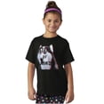 thumbnail image 3 of Funny Husky Dog State of Mind Joke Crewneck T Shirts Boy Girl Teen Brisco Brands X, 3 of 5