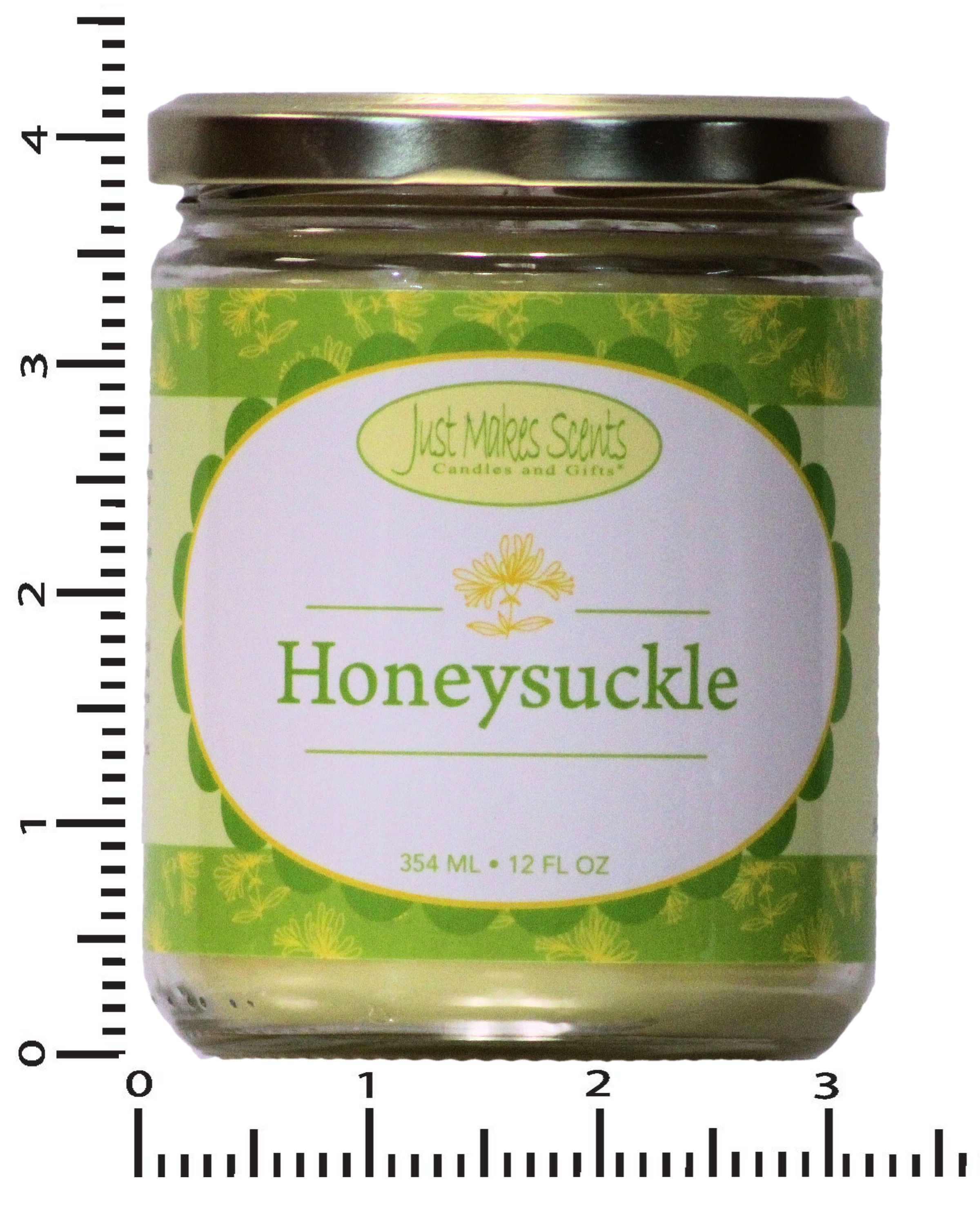 Honeysuckle Salsa Jar Candle 12 oz -Just Makes Scents Candles & Gifts