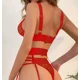 thumbnail image 5 of Conjunto De Lencería Patrón De Malla Sexi Camison De Dama, 5 of 8