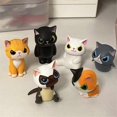 thumbnail image 2 of Removable Hat Animal Decoration Miniature Kitten Doll Gift Suitable for Children'S Birthday Desk Room Home Decoration, 2 of 5
