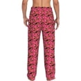 thumbnail image 3 of Uemuo German Shepherd Dog Pattern Men's Wide Leg Palazzo Lounge Pants with Pockets Light Weight Loose Comfy Casual Pajama Pants-XX-Large, 3 of 9