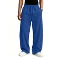 thumbnail image 7 of Evdexr Mens Sweatpants Straight Leg Baggy Sweats 2026 Gym Athletic Loose Fit Pants Drawstring Lightweight Breathable Lounge Trousers with Pockets L, 7 of 7
