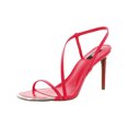 thumbnail image 2 of DKNY Womens Pink Metallic Stretch Asymmetrical Padded Round Toe Stiletto Slip On Dress Slingback Sandal 8, 2 of 3