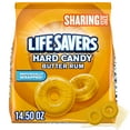 thumbnail image 2 of (3 pack) Life Savers Butter Rum Hard Candy Individually Wrapped, Sharing Size, 2 of 14