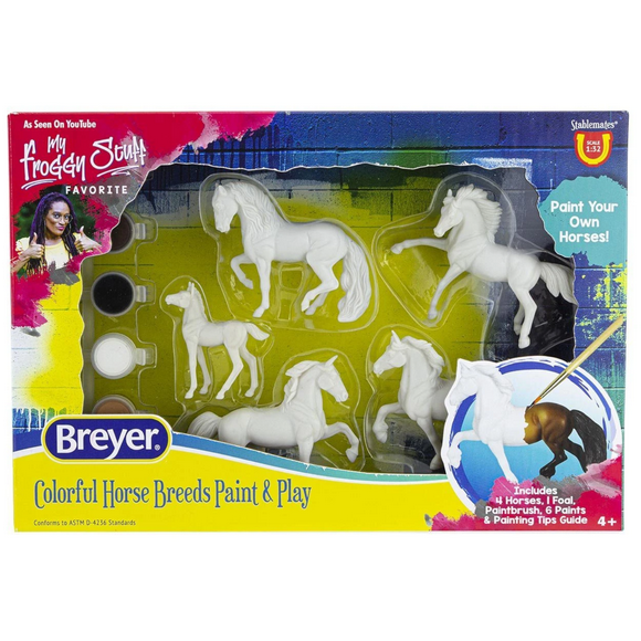 Horse Crazy Breeds Paint & Play