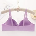 thumbnail image 3 of Aofany Women's Full Coverage Smoothing Supportive Bras Underwire Plunge Padded Comfortable Smoothing T-Shirt Bra with Adjustable Spaghetti Strap, 36B/B-44B/C, 3 of 8