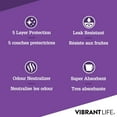 thumbnail image 3 of Vibrant Life Dog Pee Pads and Puppy Training Pads Lavender Scented , L (56*56cm), 3 of 5