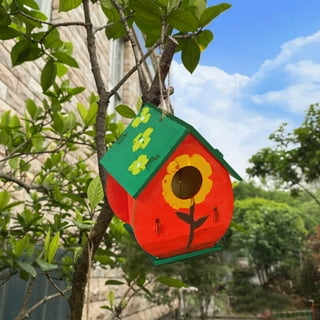 Neliblu 12 DIY Wood Birdhouse Kits - Crafts for Girls & Boys, Bird House Kit  - Fry's Food Stores