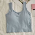 thumbnail image 4 of Women Solid Color Fashion Sleeveless Tank Top Printed Pants Pajama Sets, 4 of 7
