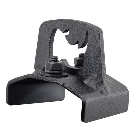 Go Rhino Tie Down Anchor 5950130T SRM Series; Mounts to SRM Series 4-Core Channel System; Textured; Black; Mild Steel; With 4 Bracket Sets