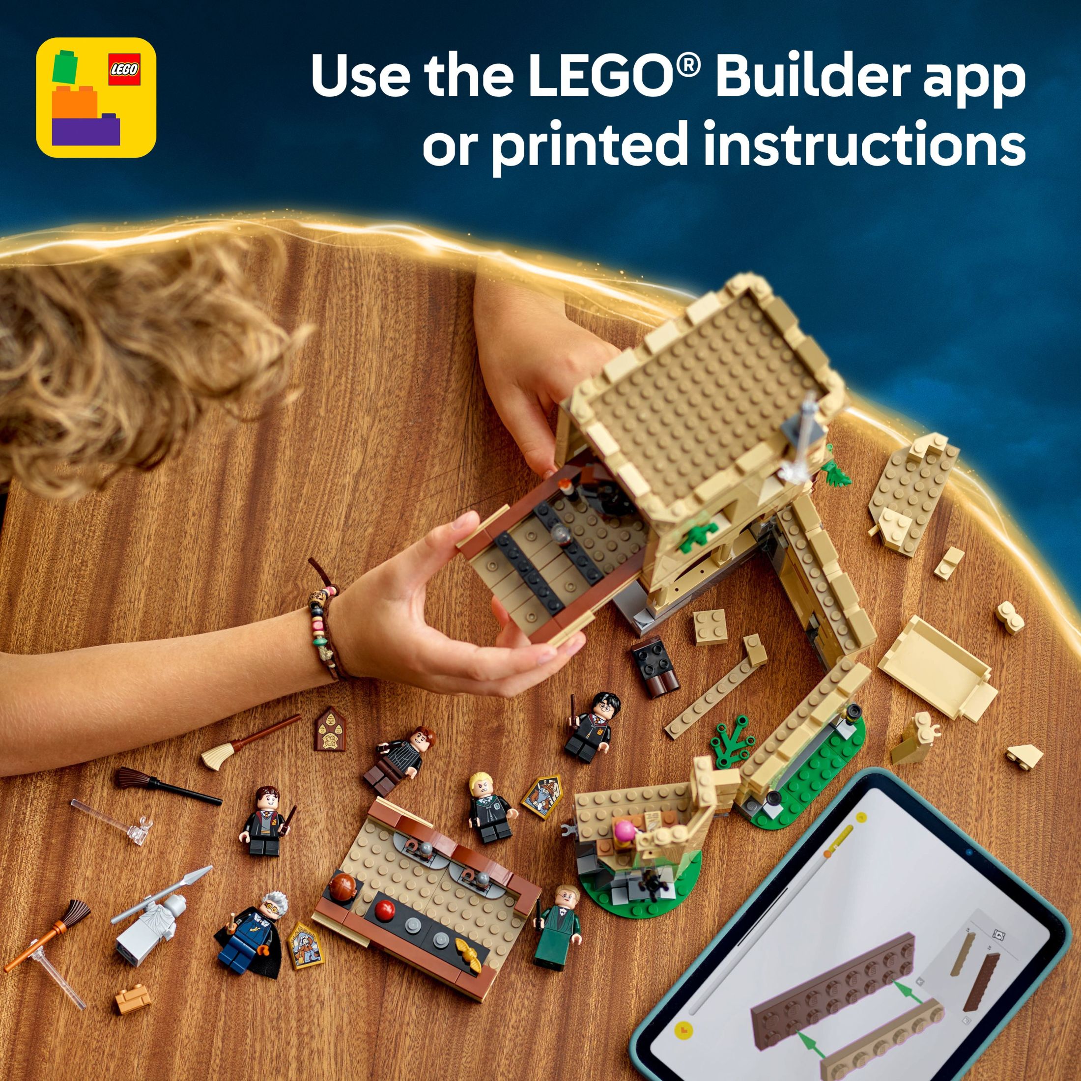 LEGO Harry Potter Castillo de Hogwarts: Lecciones de Vuelo Juguete de Construcción - Juguete de Magia para Niños y Niñas, Fans de Harry Potter, Mayores de 9 Años - Idea de Regalo de Cumpleaños - 76447 7