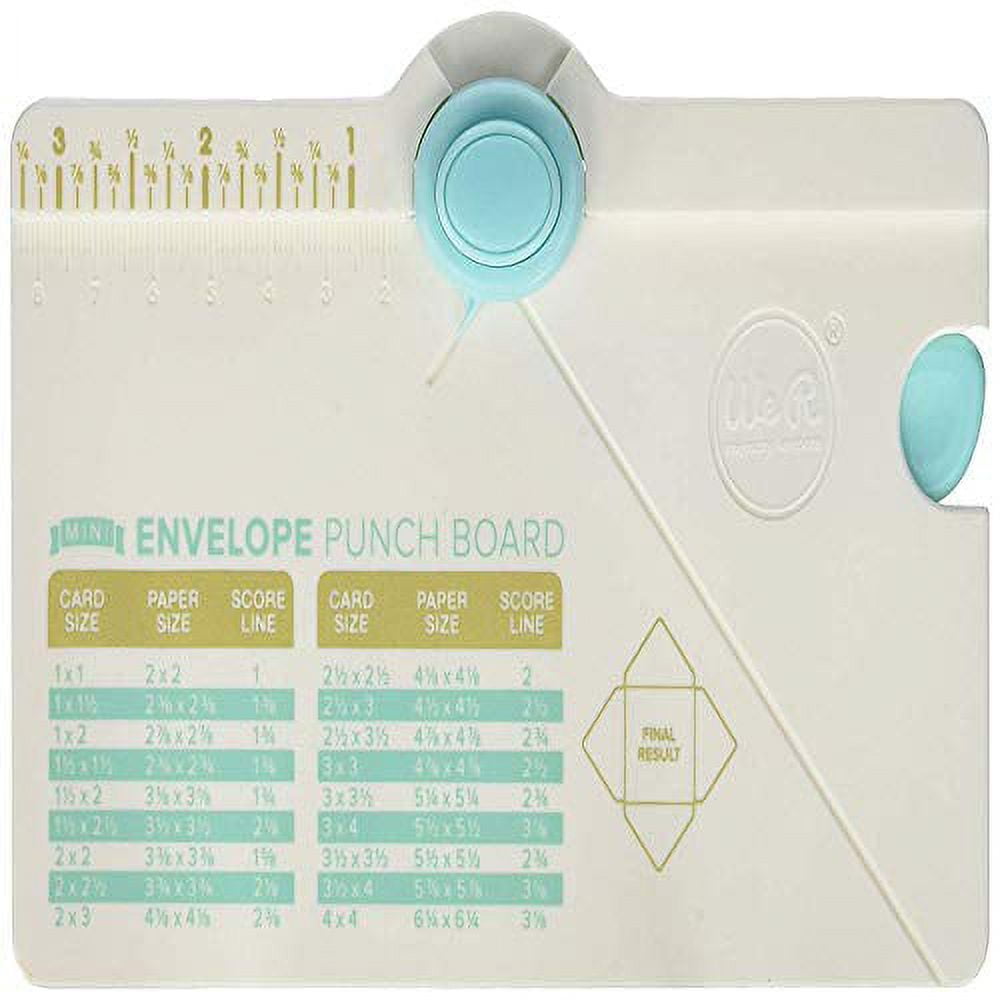 We R Memory Keepers Envelope Punch Board – The Foiled Fox