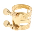 thumbnail image 2 of profesion ALTO SAXOFONO Boquilla ligera Robusto Boquifia Flexibilidad Alto E Piso Saxofón Clip - Oro lacado Gloria Ligadura de la boquilla, 2 of 5