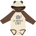 thumbnail image 3 of Inktastic 1st Mothers Day Boys or Girls Long Sleeve Baby Bodysuit, 3 of 5