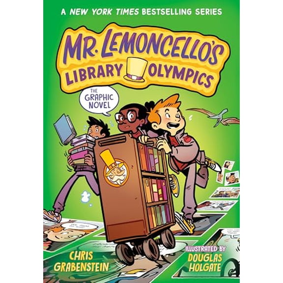 Pre-Owned Mr. Lemoncello's Library Mr. Lemoncello's Library Olympics: The Graphic Novel, (Hardcover)