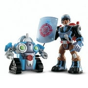 Fisher Price Rescue Heroes Robotz Team: Jake Justice & 10-4