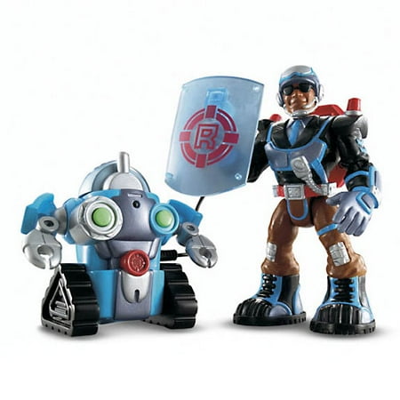 Fisher Price Rescue Heroes Robotz Team: Jake Justice & 10-4