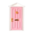 thumbnail image 1 of Puerta de la casa de muñecas 1/12 Puerta de Adecuado para Accesorios Rosado Fanmusic Puerta de la casa de muñecas, 1 of 4