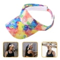 thumbnail image 2 of KAKOWELY Gorra con visera ajustable para el sol, gorra de tenis deportiva, gorra con visera para mujer, 2 of 4