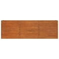 thumbnail image 3 of vidaXL Garden Raised Bed Rusty 94.5"x15.7"x30.3" Corten Steel, 3 of 6
