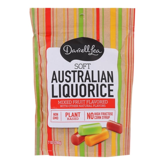 Darrell Lea Soft-Eating Liquorice Mixed Flavors - Case of 8 - 7 OZ