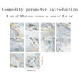 thumbnail image 2 of Bgsha PVC Tiles Floor Stickers Waterproof Wall Sticker Self Adhesive Kitchen Decor, 2 of 10